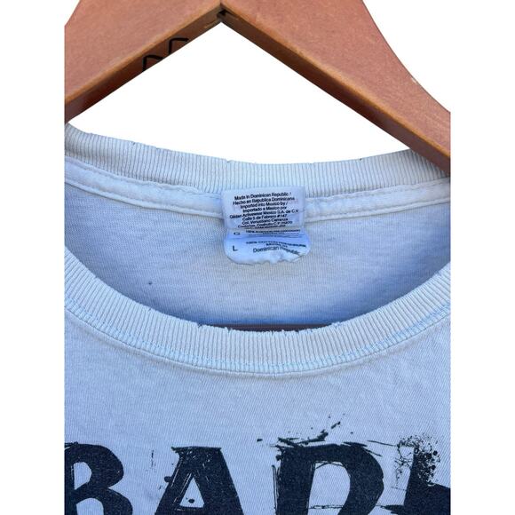 Bad Religion Mosh Skull Punk Rock Band Size LARGE White Tour Shirt 2011 - Picture 4 of 6